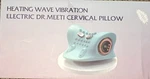 Dr.meeti Heating Wave Vibration Electric Cervical Pillow BZ02 Light Blue Pu Pp. Fixed Price $21.00.