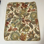Five Queens Court Standard Pillow SHAMS(2) August Pattern 20X25 Paisley Floral. Fixed Price $29.99.