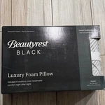 Beautyrest Black Luxury Foam Queen Pillow. Fixed Price $80.00.
