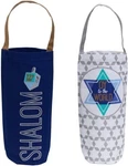 Design Imports Dii Hanukkah Jewish Wine Bottle Drink Tote X 2 Nwt Shalom Dreidle. Fixed Price $8.97.