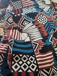 Native American Print Indian Chief Head Dress Impossible To Find 145" X 42" Rare. Fixed Price $137.29.