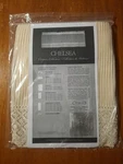 Heritage Lace Chelsea Ecru Valance. Fixed Price $19.99.