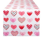 Dii Valentine's Day Table Top Collection, Runner, 14X72, Sweet Hearts. Fixed Price $13.38.