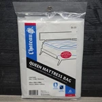 New Chateau Queen Size Mattress Bag For Moving Storage 61X15X90" 2 Mil Thick. Fixed Price $13.80.