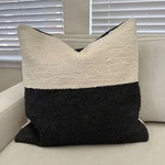 Casa Cubista Color Block Black/ivory Pillow Cover 57CM (fits 65CM Fill). Fixed Price $38.00.