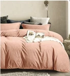 Ntbay Velvet Queen Duvet Cover Set, 3 Pieces Zippered Light Pink Nwot. Fixed Price $49.99.