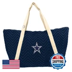 Littlearth Unisex-adult Nfl Dallas Cowboys Chev-stitch Weekender Duffle Bag. Fixed Price $108.03.