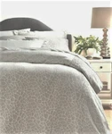 Giraffe Animal Print Bedding Set Queen Duvet 4 Pillow Shams Home Dec Natural. Fixed Price $158.00.