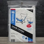 Chateau Chair Cover Pack. 72IN X 46IN Mils Thick, Water And Stain Resistant. Fixed Price $13.49.