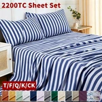 2200 Series 4 Piece Bed Set Hotel Luxury Ultra Soft Deep Pocket. Fixed Price $19.99.