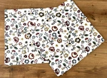 Ikea Brunort 20X20 Pillow Covers Scandinavian Floral 100% Cotton Zip Close. Fixed Price $22.99.
