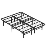New Modern Bi-fold Folding Platform Metal Bed Frame Mattress Foundation Bf. Fixed Price $97.84.