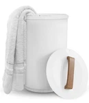 Sameat Heated Towel Warmers For Bathroom Large Bucket, Wood Handle. Fixed Price $69.99.