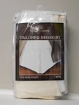 Todays Home Tailored Bed Skirt - 14 Drop Dust Ruffle Twin Off White 39X75. Fixed Price $8.00.