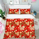 3D China Flower Pattern Quilt Cover Bedding Sets Pillowcases Queen 7. Fixed Price $71.49.