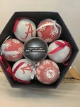 University Of Alabama Led Ball Boxed Ornament Set 6 Team Sports. Fixed Price $24.99.