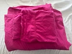 Tommy Hilfiger Standard Twin Bed Cotton Sheet Set Pillow Case Raspberry Rose. Fixed Price $17.99.