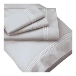 New Purecare Premium 100% Supima Cotton Sheet Set Gray Size Twin Xl. Fixed Price $330.00.