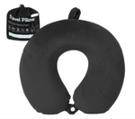 Black Memory Foam U-neck Pillow: Comfy Travel Essential For Restful Sleep Home. Fixed Price $24.99.