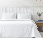 Bedsure Queen White Solid 3PC Duvet Cover Set 90X90 Pillow Shams Bedroom. Fixed Price $29.94.