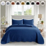 Luxury Cooling Comforter Bedding Set Quilted Coverlet Bedspread Throw King. Fixed Price $24.56.