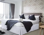 King Bed Skirt 14 Drop 800 Thread Ct Egyptian Cotton Split Corner 100%. Fixed Price $39.00.