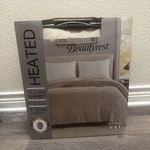 Beautyrest Full Heated Plush Electric Blanket W/ Controller Cream Size. Fixed Price $20.00.