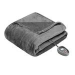Beautyrest Heated Microlight To Berber Blanket King - Gray. Fixed Price $94.95.