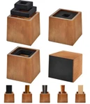 Bed Risers Heavy Duty, 4"H(INNER 3" H), 1" Raised Edge, Loading 2500 Lbs, For.... Fixed Price $40.55.