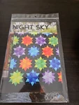 Night Sky Pattern 5 Sizes Uses Ruler Jaybird Quilts. Fixed Price $10.00.
