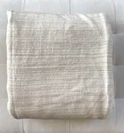 Restoration Hardware Striated Cotton Linen Full Queen Duvet Cover Natural Nwt. Fixed Price $359.00.