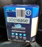 Allerease King Sz Waterproof Zippered Washable Allergen Barrier Mattress Cover. Fixed Price $24.95.