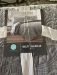 Martha Stewart Macys Tufted Velvet Queen Quilt Medallion Floral Scroll Gray $300. Fixed Price $90.00.