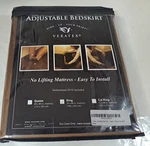 Veratex Adjustable Bed Kinh, Chocolate Color "hike Up Your Skirt". Fixed Price $45.00.