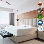 Hybrid Stretch Bed Bug And Allergy Proof Zippered Mattress Protector. Fixed Price $69.99.