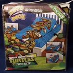 New Zippy Sack Teenage Mutant Ninja Turtles Tmnt Twin Bed Blanket As Seen On Tv. Fixed Price $33.96.