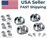 4 Pack - Crawford Medium Grip Clip Textured Silver Steel Hold Items 13201. Fixed Price $12.99.