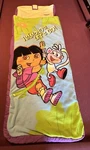 Dora The Explorer Sleeping Bag Marshmallow Readybed Side Zip 22 X50. Fixed Price $17.00.