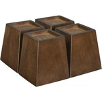 Sopicoz Wood Bed Risers (4 Inch Pyramid) Pyramid, Square. Fixed Price $41.58.