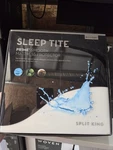 Malouf Sleep Tite Prime Smooth Split King Size Bed Mattress Protector. Fixed Price $44.95.