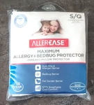 Allerease Maximum Allergy Bedbug Zippered Pillow Protector - Standard Queen New. Fixed Price $9.99.