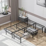 14 Inch Foldable Metal Platform Bed Frame, Tool-free Assemble, Heavy Duty Fol.... Fixed Price $160.77.