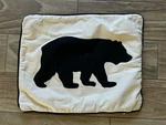 Eddie Bauer Black Bear Cotton Throw Pillow Cover 16X20 Lodge Cabin Hunting. Fixed Price $16.45.