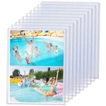10 Pcs 5" X 7" Photo Sleeves Rigid Card Protectors Clear Waterproof Hard Plas.... Fixed Price $17.82.