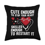 Cool Nurse For Women Assistant Nursing Aide Cna Throw Pillow. Fixed Price $36.59.