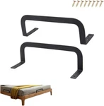 6PCS Mattress Retainer Bar Bracket Stopper Anti-slip Metal Stabilizer Black. Fixed Price $34.00.