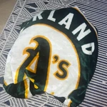 Oakland A's Green & Gold By Northwest Company Mlb Baseball Fleece Blanket. Fixed Price $34.00.
