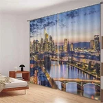 Foam Goes Through Water 3D Blockout Photo Printing Curtains Drape Fabric. Fixed Price $42.19.
