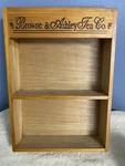 Vintage Browne & Ashley Tea Co. Wall Mount Display Rack Shelf. Fixed Price $19.99.