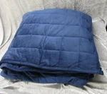 Vidaxl Weighted Blanket 200 220 Cm - Blue. Fixed Price $26.64.